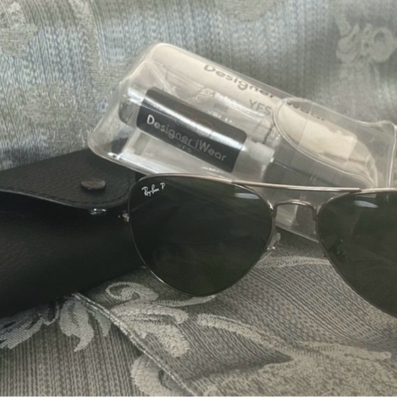 😎 BN Original packaging Ray Ban RB3025 Mental Aviator Unisex Sunglasses 🕶 - Picture 2 of 11